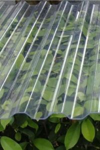 Plaques de toiture modernes en <span class=keywords><strong>polycarbonate</strong></span> ondulé transparent 0,8-2 mm, écologiques, durables, avec revêtement UV 50-80 microns, structure en H - Product Image 4