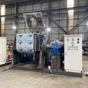 Sigma Mixer for <b>Gum</b> with <b>Double</b> Z Blades and Screw Discharge SS304+Q235 Material Jacketed Heating - Product Image 6