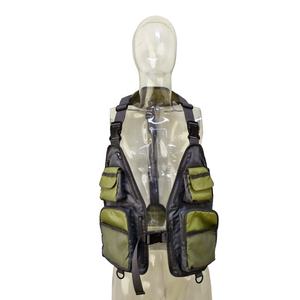 DEMARUI V029 調節可能で通気性のある軽量ポリエステルフライフィッシングベスト 迷彩デザイン シンプルデザイン 快適なハンティング用 - Product Image 6