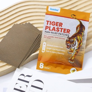 Fournitures de santé : Lot de 8 patchs hypoallergéniques écologiques au <span class=keywords><strong>baume</strong></span> <span class=keywords><strong>du</strong></span> <span class=keywords><strong>tigre</strong></span> <span class=keywords><strong>blanc</strong></span> pour les douleurs articulaires, avec soutien pour le sommeil, pour le soin des douleurs articulaires - Product Image 5