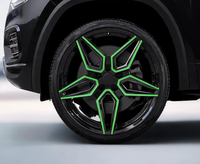 Jantes monobloc forgées en alliage d'aluminium 16-17 pouces 5x114.3, nouveau design concave profond pour voitures de sport et tuning.