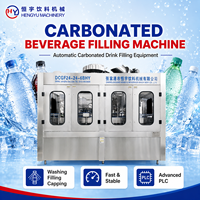 Machine de remplissage isobare Hengyu 7000BPH pour boissons gazeuses, sodas, colas, eaux pétillantes, ligne de remplissage pour bouteilles PET et canettes en verre
