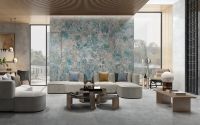 Dalles de pierre frittée en marbre Wharton, 1200*600mm, polyvalentes pour revêtement mural, idéales pour salon et salle à manger - Offre Spéciale