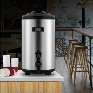 Insulated Milk <b>Tea</b> Container <b>Thermos</b> Drink Dispenser Milk <b>Tea</b> Warmer Bucket Commercial Coffee Milk and <b>Tea</b> Warmer Bucket - Product Image 3