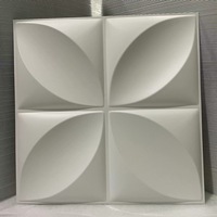 UDK Blanc/Noir carreaux de plafond colorés en plastique panneau PVC de pared 3D gaufré durable art mural décoration panelwallwallpaper