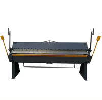 Prix d'usine Type lourd 2mm 3050mm métal acier machine à cintrer manuelle plaque de tôle prix de la Machine de pliage