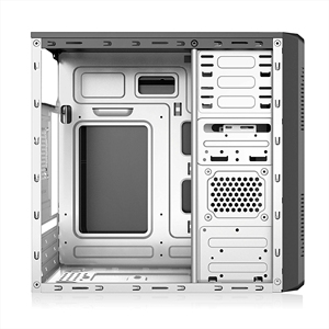 Caja <span class=keywords><strong>de</strong></span> PC <span class=keywords><strong>de</strong></span> <span class=keywords><strong>Escritorio</strong></span> Clásica para Negocios, Chasis <span class=keywords><strong>de</strong></span> Computadora Micro ATX <span class=keywords><strong>de</strong></span> Torre Media con 2 Ventiladores RGB, Compatible con 4 Ranuras <span class=keywords><strong>de</strong></span> Expansión - Product Image 5