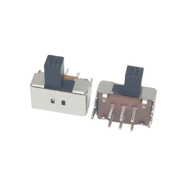 SK22D02 Toggle Switch Handle Length 5MM SK-22D02 6-Pin 2P2T Horizontal Dual Sliding Switch