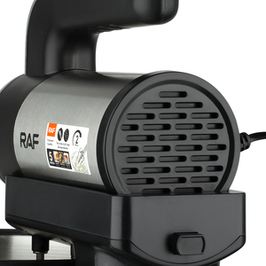 Mezclador de mano RAF 450W de alta potencia 5 ajustes de velocidad con base giratoria 360 agitación de doble varilla y tazón de acero inoxidable fácil de limpiar - Product Image 6