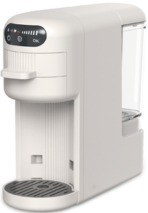 Machine à café à capsules individuelle électrique, machine à café glacé et chaud, K Cup, café moulu, design compact, réservoir d'eau <span class=keywords><strong>amovible</strong></span> de 40 oz - Product Image 3