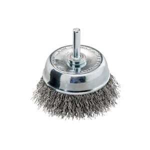 METABO-Brosse coupelle 630552000 acier serti-EAN 4007430420039 ABRASIFS ROUE, BROSSES ET BONNETS - Product Image 1