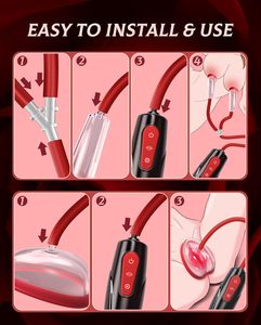 Kit de Juguetes BDSM para Succión de Pezones, Bomba Sexual Eléctrica de Vacío para <span class=keywords><strong>Vagina</strong></span> con 3 Niveles de Succión y 7 Modos, Estimulador de Clítoris para el Placer Femenino - Product Image 4