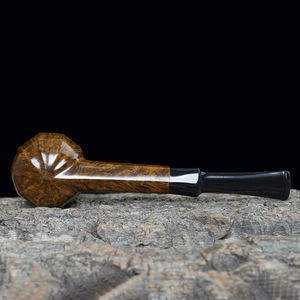 Muxiang Tobacco Pipe Straight Type Briar Wood Handmade Smoking Pipe With 3mm Filter Core For Men - Product Image 4