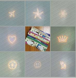 แว่นกระดาษโฮโลแกรม 13500 เส้น ลายเกลียว หัวใจ เกล็ดหิมะ ซีรีส์คริสต์มาส และอื่นๆ - Product Image 6