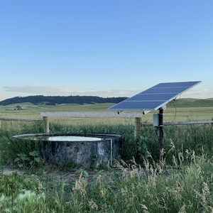 Système de pompage hybride ca/cc pompe à eau de suralimentation de surface solaire pour l'irrigation de ferme agricole, surpresseur d'eau de bâtiment élevé - Product Image 4
