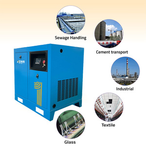 Compresor de Aire de Tornillo Rotativo de 7.5Kw 10hp de Bajo Ruido PM VSD de Grado Industrial de Marca de Fabricantes Sobre Este Artículo Utiliza una Variación de Frecuencia - Product Image 3