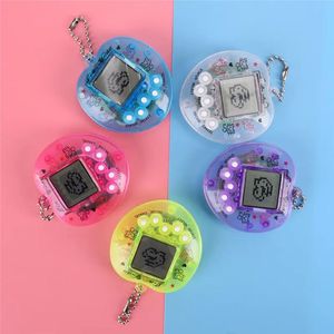 Mini machine de jeu électronique éducative en forme de cœur en plastique pour enfants, <span class=keywords><strong>chien</strong></span> <span class=keywords><strong>virtuel</strong></span> numérique portable en forme de cœur de pêche - Product Image 2