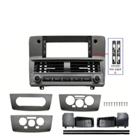 Cadre d'autoradio 12,3 pouces gris pour Nissan Tiida 2005-2011, cadre d'autoradio Android, cadre d'autostéréo