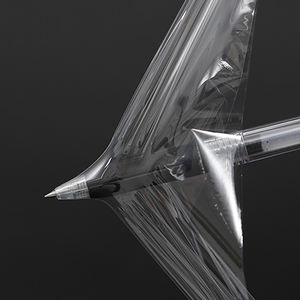 שחור פלסטיק בטוח צבע חומר מותאם אישית מותאם אישית עבור מוצרים לוגיסטיקה מגן סרט מתיחה - Product Image 5