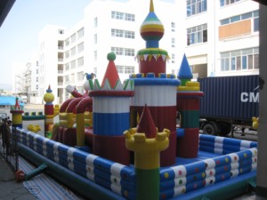 Terrain de Jeux Gonflable en PVC Écologique Thème Sportif Capacité 20 Personnes pour Location Commerciale et Événements Festifs - Product Image 6