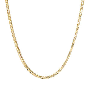 Collar XUPING XP Jewelry China Hezhou al por Mayor, Cadena Unisex <span class=keywords><strong>de</strong></span> Acero Inoxidable, Estilo Simple y Personalizado, Chapado en <span class=keywords><strong>Oro</strong></span> <span class=keywords><strong>de</strong></span> 14K - Product Image 2