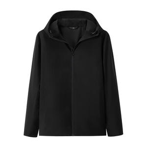 2024 Blue Path da uomo Urban Outdoor giacca con cappuccio traspirante impermeabile con cerniera lungo cappotto singolo all'ingrosso - Product Image 5