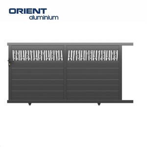 Porte de jardin en aluminium de conception récente, style coulissant, porte principale - Product Image 3