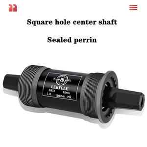 Lebycle VTT vélo <span class=keywords><strong>de</strong></span> route <span class=keywords><strong>pédalier</strong></span> <span class=keywords><strong>carré</strong></span> BB68 BB73 <span class=keywords><strong>pédalier</strong></span> fileté vélo essieu creux - Product Image 3