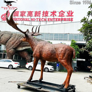 Animatronic động vật tùy chỉnh thực hiện Irish nai sừng tấm mô hình - Product Image 5