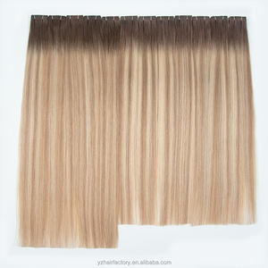 Extensions de cheveux invisibles à bandes adhésives en PU, double trame, blond russe Remy, qualité supérieure, directement de l'usine - Product Image 6