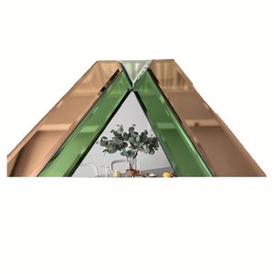 Miroir mural décoratif de style européen, personnalisé, à bas prix, de haute qualité, à rayures colorées en diamant, Miroir Espejos Spiegel - Product Image 4