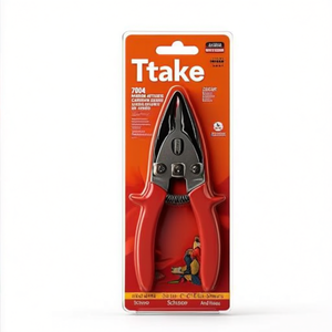 Ttake 7004 Double Lever Shears Left Cutting <b>Edge</b> Pliers Bolt <b>Cutters</b> And Shears - Product Image 2