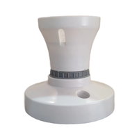 Supports de lampes à LED B22 et E27 Supports de lampes suspendues en plastique Conception durable en bois d'hévéa