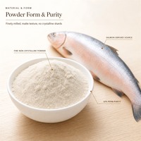 Poudre de Polydesoxyribonucléotide (PDRN) de Qualité Alimentaire en Gros, Extrait de Muil de Saumon 30% PDRN pour Complément Alimentaire