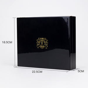 Cajas de madera de laca de piano personalizadas, caja magnética de MDF para joyería, paquete de reloj de perfume, caja de perfume de madera - Product Image 2