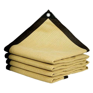 HDPE Sun Shade buồm nhôm lưới Hướng dẫn sử dụng có thể thu vào ngoài trời Patio mái hiên vườn Sun Shading hình chữ nhật Shade buồm lưới - Product Image 2