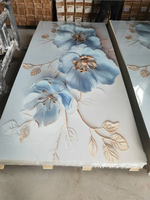 Plaque de marbre PVC extra haute 1220x2800mm pour hall d'hôtel de prestige et projets d'aménagement intérieur à plafond haut, livraison rapide mondiale