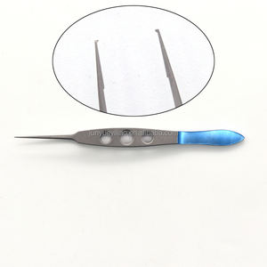 Forceps Oftalmologi <span class=keywords><strong>Titanium</strong></span> Forceps Bedah Kelopak Mata Gigi Instrumen Medis - Product Image 1