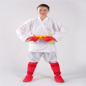 Pelindung Betis Karate Berkualitas Tinggi, Nyaman, dan Tahan Lama dengan Logo Kustom Wkf OEM - Product Image 2