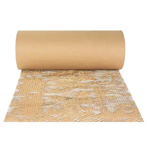 PaperEZ Logo Custom Packaging Materials Raw Honeycomb Craft Paper Roll