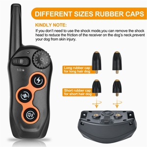 Collar de entrenador de perros electrónico recargable de 600 metros, antiladridos dispositivo impermeable, suministros de entrenamiento duraderos para mascotas - Product Image 5