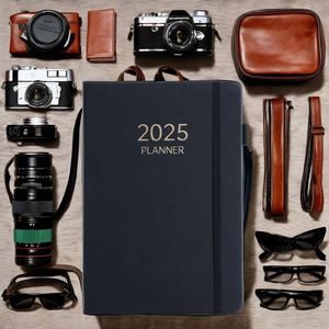 Manufacturer <b>Custom</b> Luxury A5 Softcover PU Leather Journal Portable Business Office Notebook Logo <b>Diary</b> Composition Book Use - Product Image 5
