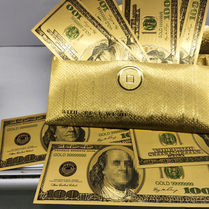 Sobre Personalizado con Papel Dorado, Sobre para Billetes de 100 Dólares, Empaque para <span class=keywords><strong>Sobres</strong></span> - Product Image 2