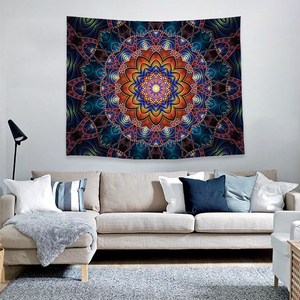 Nouvelles idées de Produits 2020 Bohème Mandala <span class=keywords><strong>Indien</strong></span> Personnalisé Microfibre Tour Tapisserie Murale - Product Image 2