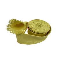 Manchon en aramide pour isolation thermique, résistant aux hautes températures, ignifuge, résistant aux flammes, tresse en Kevlar et aramide