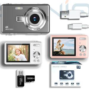 กล้องดิจิตอล Yuniq New Muti Color 16X หน้าจอ HD ขนาด 2.4 นิ้ว ความละเอียด 96 ล้านพิกเซล กล้องวิดีโอขนาดกะทัดรัดสำหรับเด็ก รุ่น Q12 - Product Image 1