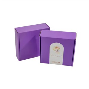 Boîte d'emballage, boîte cadeau en papier kraft, emballage personnalisé pour vêtements, personnalisable selon les besoins - Product Image 6
