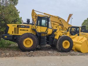 Chargeuse sur pneus de haute qualité Modèle 2023 d'occasion Komatsu WA470-6 wa470-3 d'origine Excellent état Japon - Product Image 6