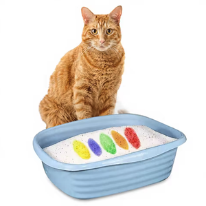 Lettiera per Gatti in Cristallo con Monitoraggio Intelligente della Salute, Sensibile al PH, Senza Polvere, Rilevamento del PH per la Salute Urinaria Felina - Product Image 1