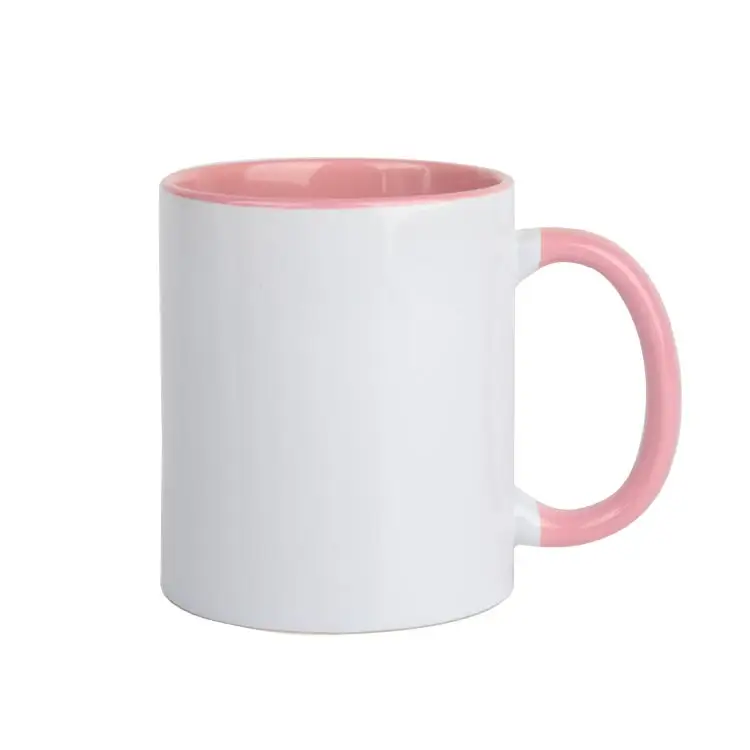 Personalized Gifts Dishwasher Safe 11Oz Blank Ceramic Coffee Sublimation Mug Customizable Custom Photo Coffee Mug With Handle